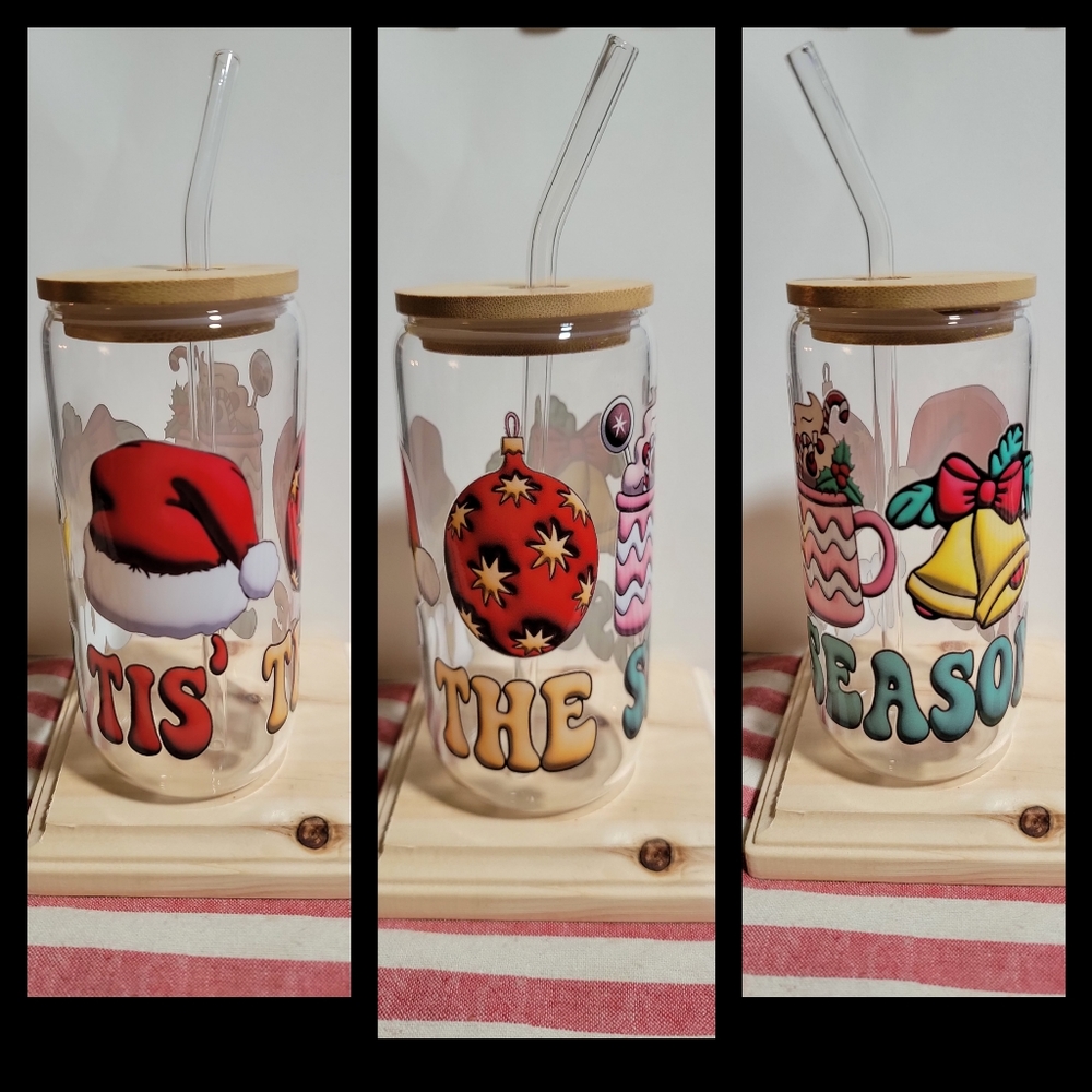 16 oz Libbey glass can cup
